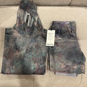 Lululemon LAB shorts and hoodie set - limited BNWT